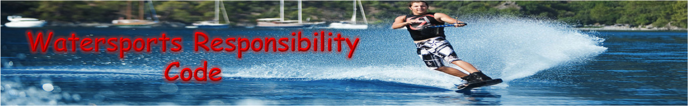 WaterSports Responsability Code